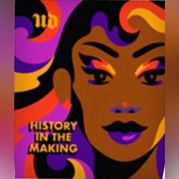 UD x Jade Purple Brown face Makeup Remover Towel Limited Edition. large new. - Picture 5 of 6